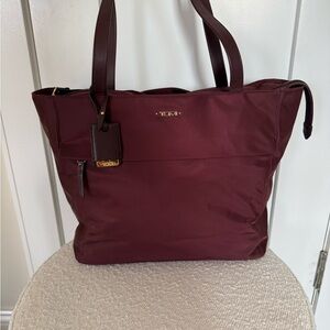 Tumi Women's Rich Burgundy Tote
